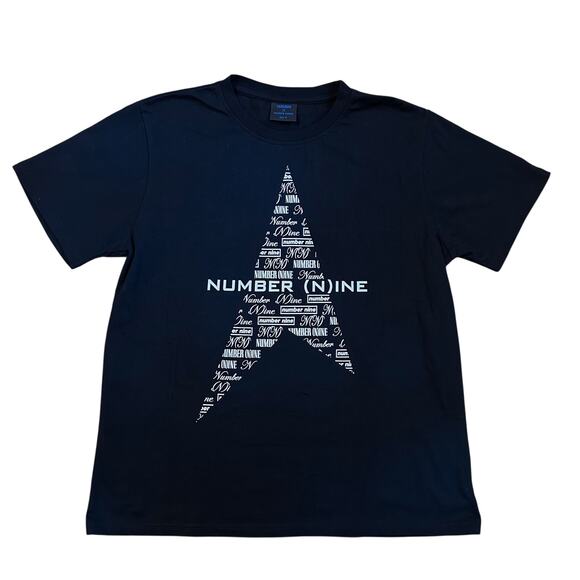 M Number Nine Marlboro Tee Black - Picture 1 of 4
